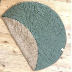 WildBird Acadian/Desert Lark Linen Quilted Playmat Reversible